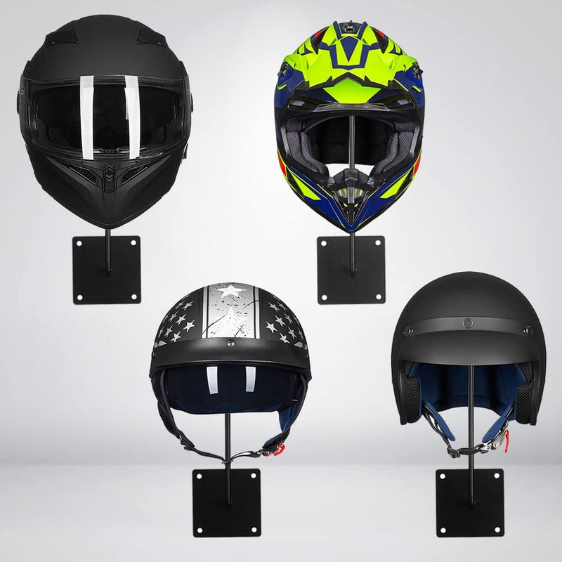 ILM Helmet Holder Rack Hook Helmts Stand Wall Mount Jacket Hanger Motorcycle Accessories Sporting Goods > Outdoor Recreation > Winter Sports & Activities ILM   