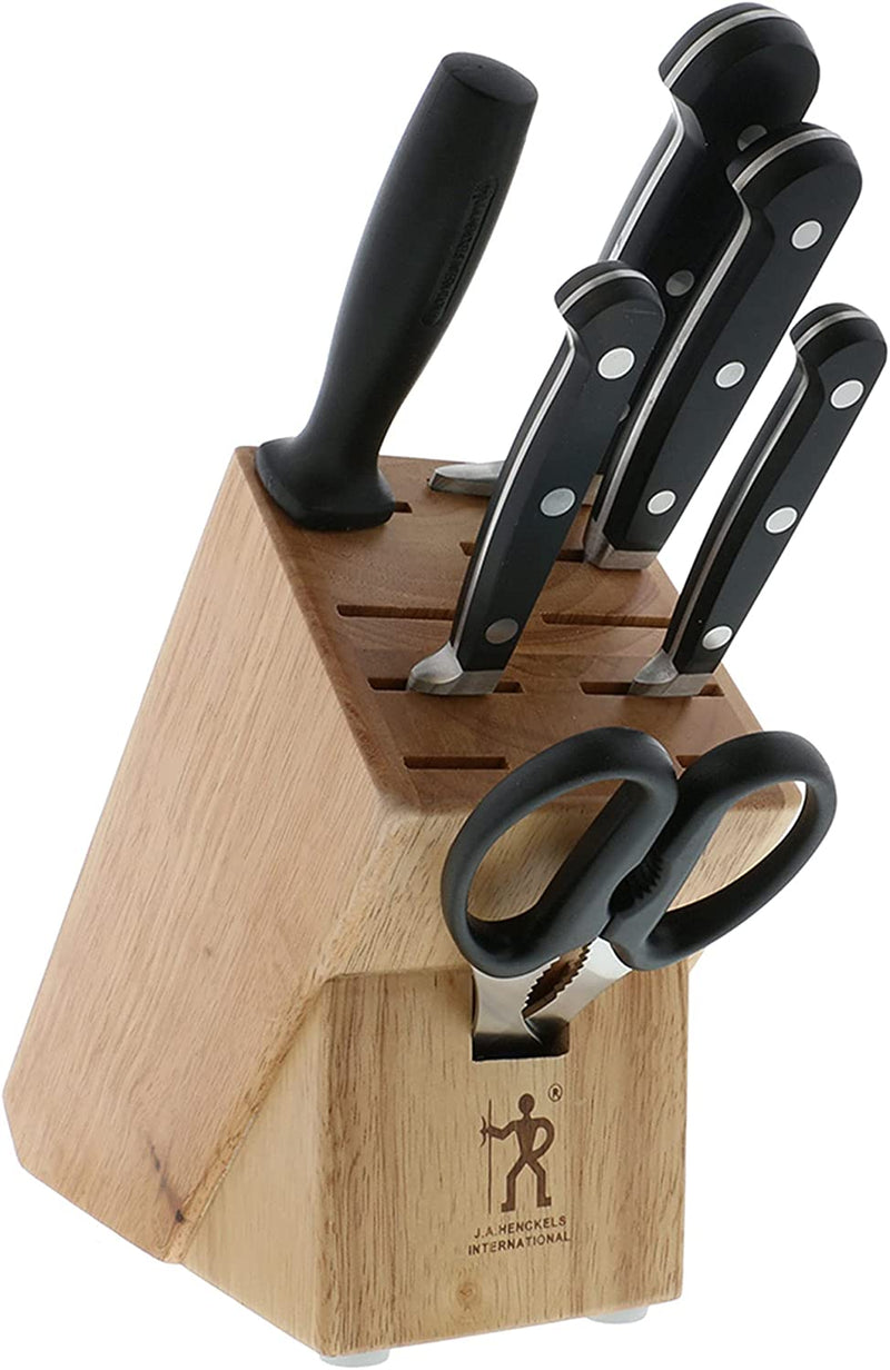 HENCKELS Forged Synergy East Meets West Knife Block Set, 16 Piece, Black Home & Garden > Kitchen & Dining > Kitchen Tools & Utensils > Kitchen Knives HENCKELS Black Classic 7-pc
