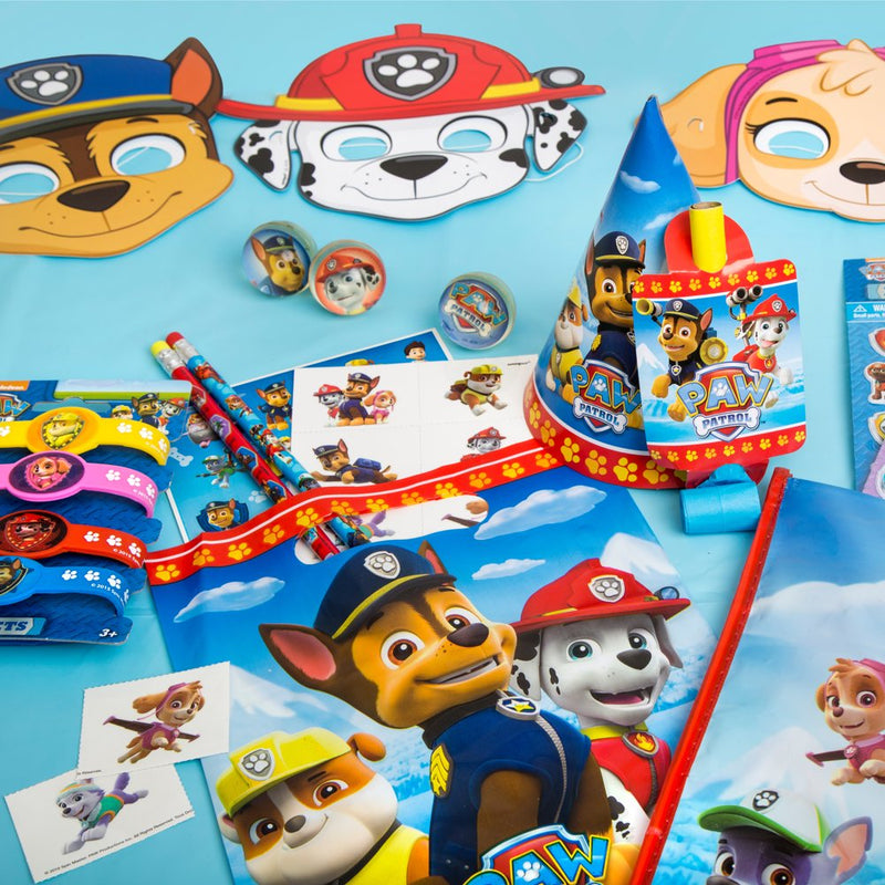 PAW Patrol Birthday Party Character Paper Masks, 8Ct Apparel & Accessories > Costumes & Accessories > Masks Unique Industries   