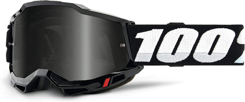100% Accuri 2 Sand Mountain Bike & Motocross Goggles - MX and MTB Racing Protective Eyewear Sporting Goods > Outdoor Recreation > Cycling > Cycling Apparel & Accessories 100% Black Smoke Lens 