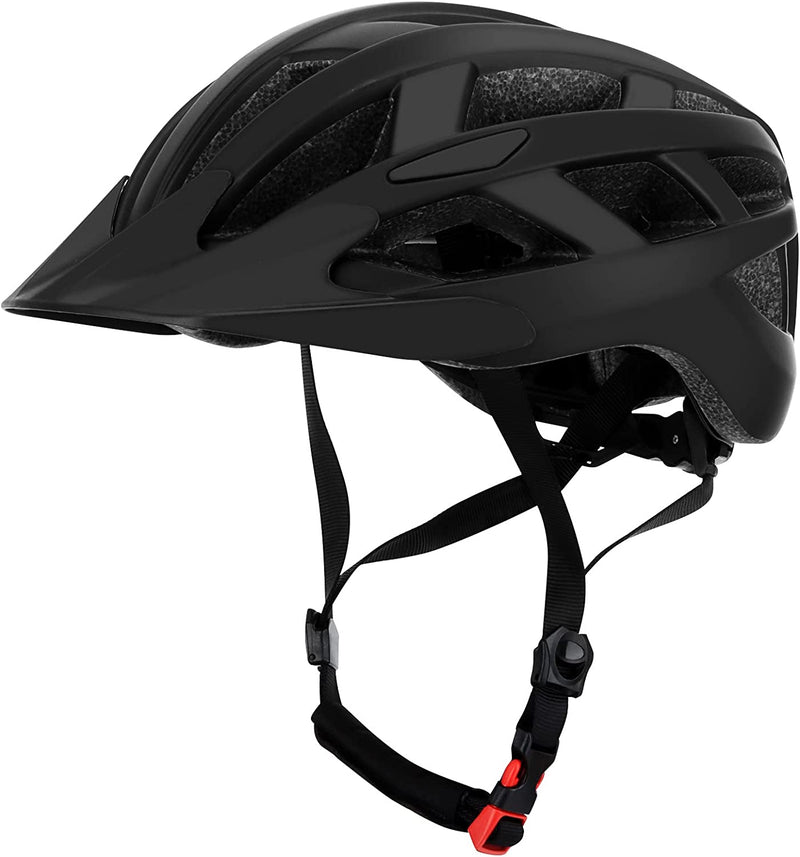 Lightweight Bicycle Helmet, Adult Black Bike Helmets W/Rear Light Safety, Detachable Visor, Adjustable Rotary Knob, Fit for Cycling Sporting Goods > Outdoor Recreation > Cycling > Cycling Apparel & Accessories > Bicycle Helmets HUIZHOU LANOVA OUTDOOR PRODUCT CO., LTD   