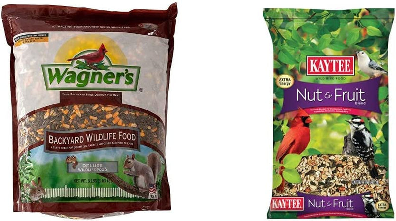 Wagner'S 62046 Backyard Wildlife Food, 8-Pound Bag Animals & Pet Supplies > Pet Supplies > Bird Supplies > Bird Food Wagner's Wildlife Food + Nut & Fruit Seed Blend  