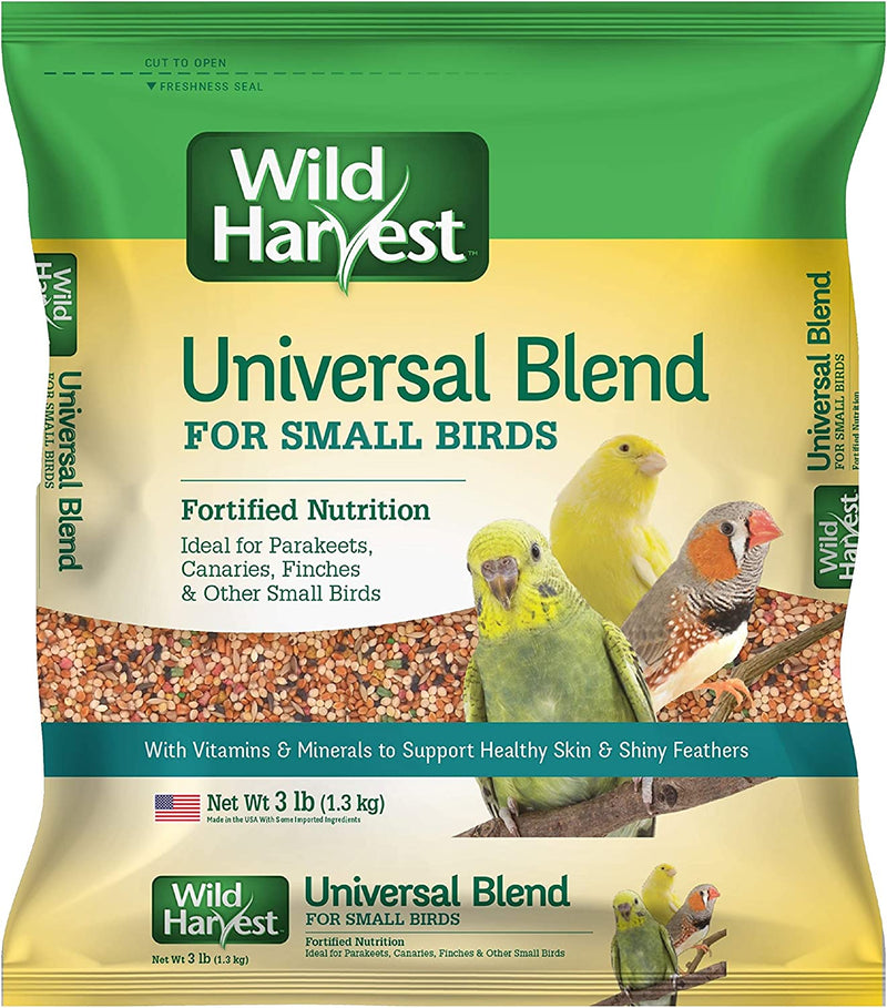 Wild Harvest Daily Blend for Small Birds, 3 Pound (Pack of 1) Animals & Pet Supplies > Pet Supplies > Bird Supplies > Bird Food Spectrum Brands Pet LLC Small Birds 3 Pound (Pack of 1) 