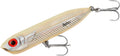 Heddon Chug'N Spook Popper Topwater Fishing Lure for Saltwater and Freshwater Sporting Goods > Outdoor Recreation > Fishing > Fishing Tackle > Fishing Baits & Lures Pradco Outdoor Brands Bone/Silver Chug'N Spook Jr (1/2 oz) 