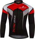 ZEROBIKE Men'S Breathable Long Sleeve Cycling Jersey Fast Drying Mesh Cycling Cloting Road Mountain Biking Breathable Vest Sporting Goods > Outdoor Recreation > Cycling > Cycling Apparel & Accessories ZEROBIKE Type 5 Large 