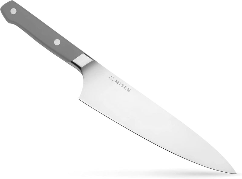 Misen 5.5 Inch Utility Knife - Medium Kitchen Knife for Chopping and Slicing - High Carbon Steel Sharp Cooking Knife, Blue Home & Garden > Kitchen & Dining > Kitchen Tools & Utensils > Kitchen Knives Misen Gray 8 Inch 