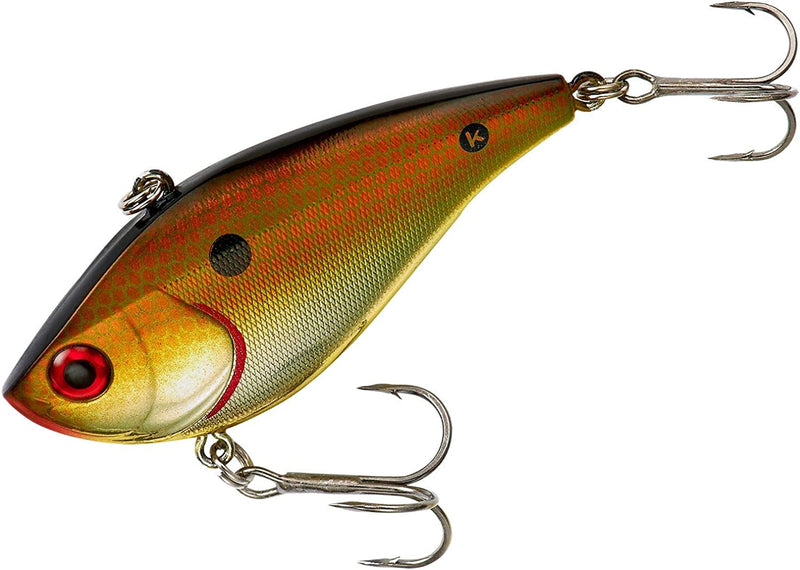 BOOYAH One Knocker Bass Fishing Crankbait Lure Sporting Goods > Outdoor Recreation > Fishing > Fishing Tackle > Fishing Baits & Lures Pradco Outdoor Brands Copper Shiner 1/2 oz 