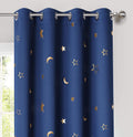 Girl Curtains for Bedroom Pink with Gold Stars Blackout Window Drapes for Nursery Heavy and Soft Energy Efficient Grommet Top 52 Inch Wide by 84 Inch Long Set of 2 Home & Garden > Decor > Window Treatments > Curtains & Drapes Gold Dandelion Blackout Gold Navy 52 in x 63 in 