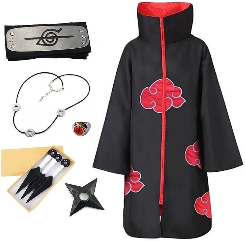 XSKJY Anime Cosplay Halloween Cloak Cosplay Costume Robe with Headband and Ring Cosplay Embroidery Uniform  XSKJY   