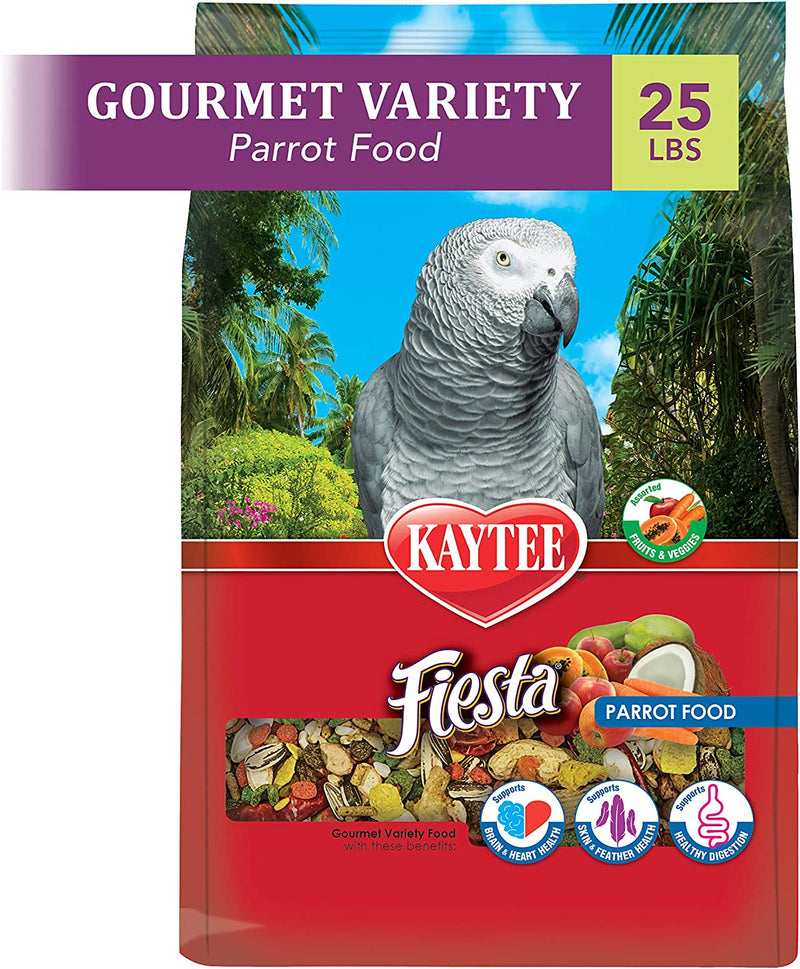 Kaytee Fiesta Parrot Pet Bird Food, 4.5 Pound Animals & Pet Supplies > Pet Supplies > Bird Supplies > Bird Food Central Garden & Pet 25 Pound (Pack of 1)  