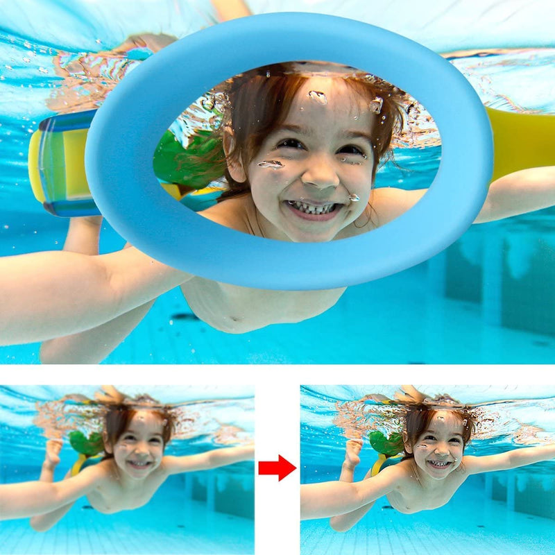 COPOZZ Kids Swimming Goggles, Toddler Swim Goggles No Leaking anti Fog for Boys Girls(Age 3-12)