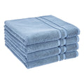 GOTS Certified Organic Cotton Washcloths - 12-Pack, Pristine Snow Home & Garden > Linens & Bedding > Towels KOL DEALS True Blue 4-Pack Bath Towels 