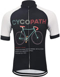 OUTDOORGOODSTORE Men'S Cycling Jersey Bike Short Sleeve Shirt Sporting Goods > Outdoor Recreation > Cycling > Cycling Apparel & Accessories OUTDOORGOODSTORE Cycopath V1 M-(Chest 38"-40") 