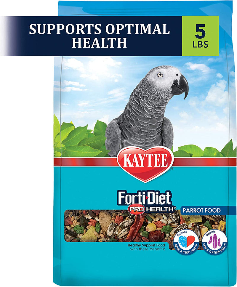 Kaytee Forti Diet Pro Health Bird Food for Parrots, 5-Pound Animals & Pet Supplies > Pet Supplies > Bird Supplies > Bird Food Central Garden & Pet   
