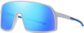 VSOLS Conjoined Big Frame Sunglasses Sports Sunglasses Riding Sunglasses (Color : Sunglasses 7, Eyewear Size : One Size) Sporting Goods > Outdoor Recreation > Cycling > Cycling Apparel & Accessories VSOLS Sunglasses 6 One Size 