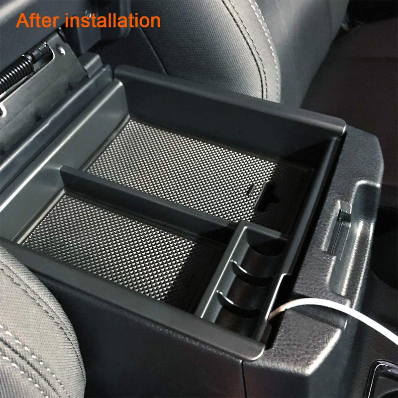 JDMCAR Compatible with Center Console Organizer 2023 Toyota Tacoma Accessories 2022 2021 2020 2019 2018 2017 2016, Tacoma Insert ABS Black Material Tray Sporting Goods > Outdoor Recreation > Winter Sports & Activities JDMCAR   