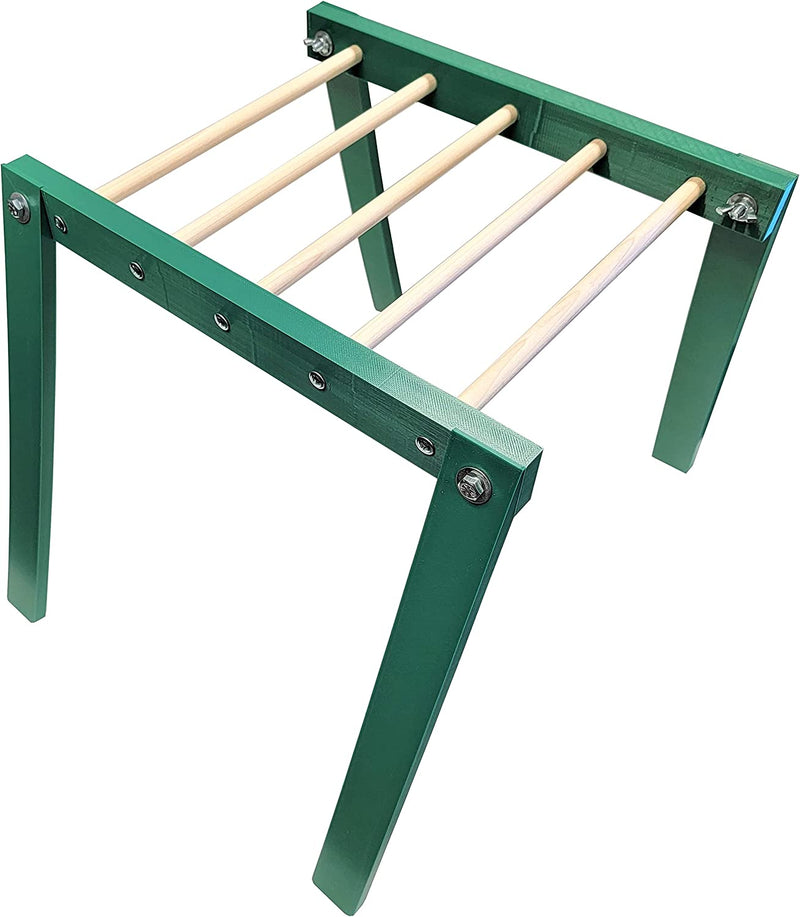 RITE FARM PRODUCTS 20.5 INCH Long Chicken Monkey Bars Green Poultry Run Perch Animals & Pet Supplies > Pet Supplies > Bird Supplies Rite Farm Products   