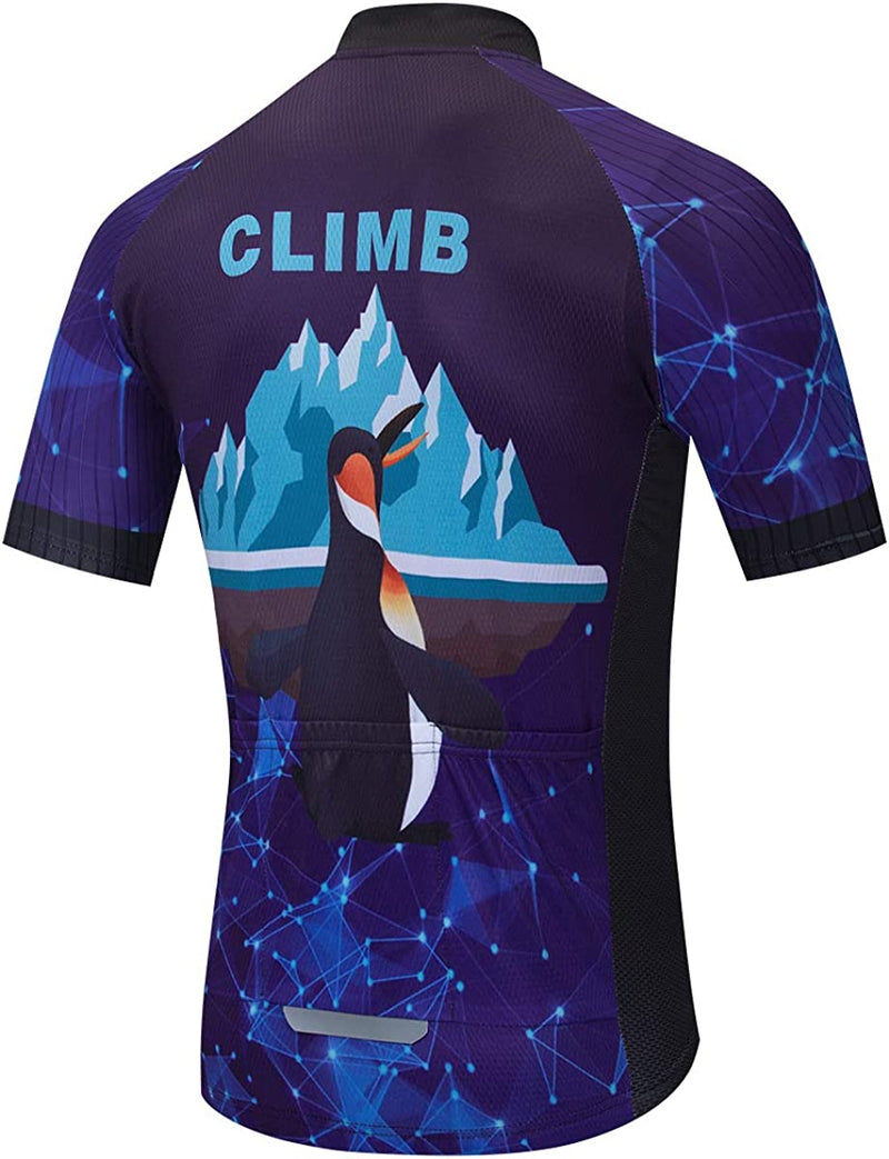 Weimo Cycling Jersey Men'S Short Sleeve Biking Shirts Sporting Goods > Outdoor Recreation > Cycling > Cycling Apparel & Accessories weimo   