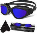 Polarized Swimming Goggles Swim Goggles anti Fog anti UV No Leakage Clear Vision for Men Women Adults Teenagers Sporting Goods > Outdoor Recreation > Boating & Water Sports > Swimming > Swim Goggles & Masks WIN.MAX All Black/Blue Polarized Mirrored Lens  