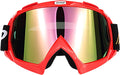 June Sports Motocross Goggles ATV Dirt Bike Racing Goggle Bendable, Adjustableadults' Cycling Skiing KG27 Sporting Goods > Outdoor Recreation > Cycling > Cycling Apparel & Accessories June Sports Red-tinted Lens  