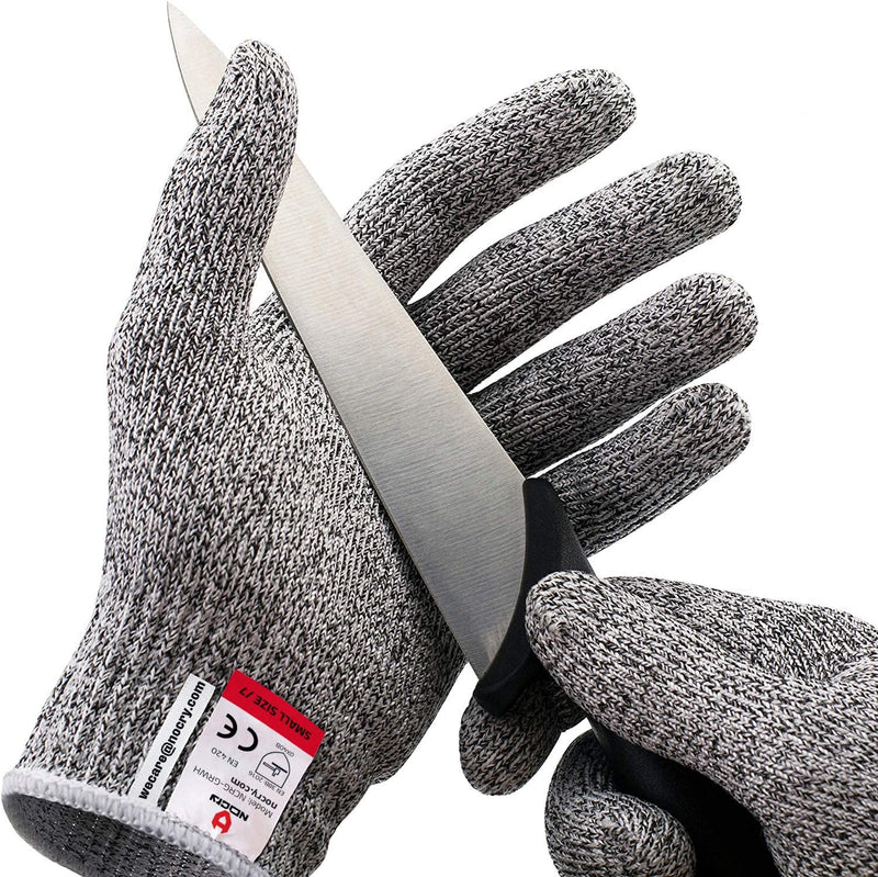 Nocry Cut Resistant Gloves - Ambidextrous, Food Grade, High Performance Level 5 Protection. Size Small, Complimentary Ebook Included Home & Garden > Kitchen & Dining > Kitchen Tools & Utensils NoCry Original Medium 