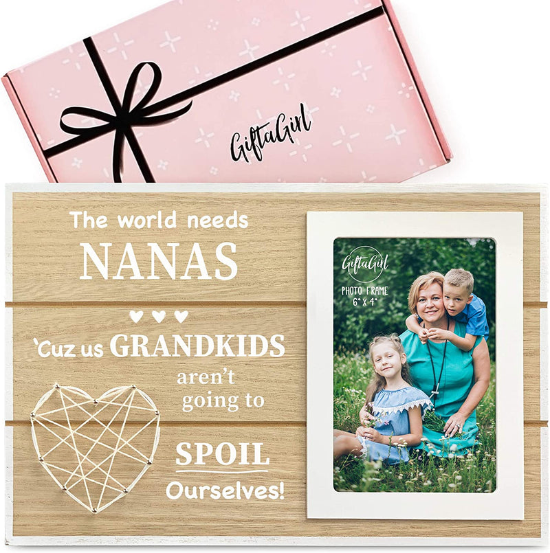 GIFTAGIRL Aunt Gifts for Mothers Day or Birthday - Pretty Mothers Day or Birthday Gifts for Aunt like Our Aunt Picture Frames, Are Sweet Aunt Gifts for Any Occassion, and Arrive Beautifully Gift Boxed Home & Garden > Decor > Picture Frames GIFTAGIRL Nanas  