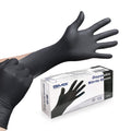 Nitrile Disposable Gloves,Xl Black Disposable Gloves 100 Count,4 Mil Powder Free Nitrile Gloves,Gloves Disposable Latex Free for Food Prep, Household Cleaning, Hair Dye, Tattoo,Auto Mechanic Home & Garden > Kitchen & Dining > Kitchen Tools & Utensils GMG SINCE1988 Black X-Large (Pack of 100) 