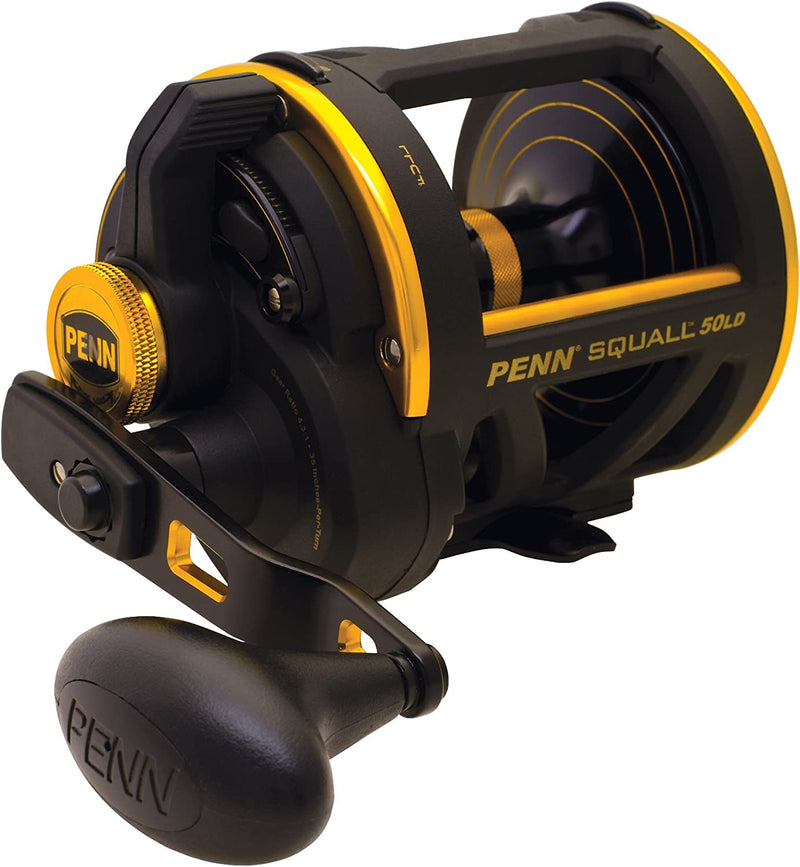 Penn Squall Lever Drag Conventional Fishing Reel Sporting Goods > Outdoor Recreation > Fishing > Fishing Reels Pure Fishing Left-handed 60 