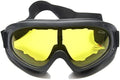 Mzcurse Windproof Glasses Ski Snowboard Goggles Dustproof Motocross Eyewear Sporting Goods > Outdoor Recreation > Cycling > Cycling Apparel & Accessories Linhao Co. Ltd Yellow  