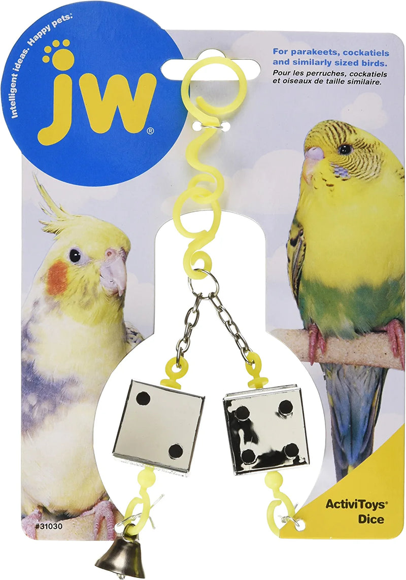 JW Pet Company Activitoys Dice Bird Toy