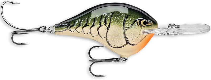 Rapala Rapala Dives to 06 Fishing Lure Sporting Goods > Outdoor Recreation > Fishing > Fishing Tackle > Fishing Baits & Lures Rapala Olive Green Craw Size 6, 2 Inch 