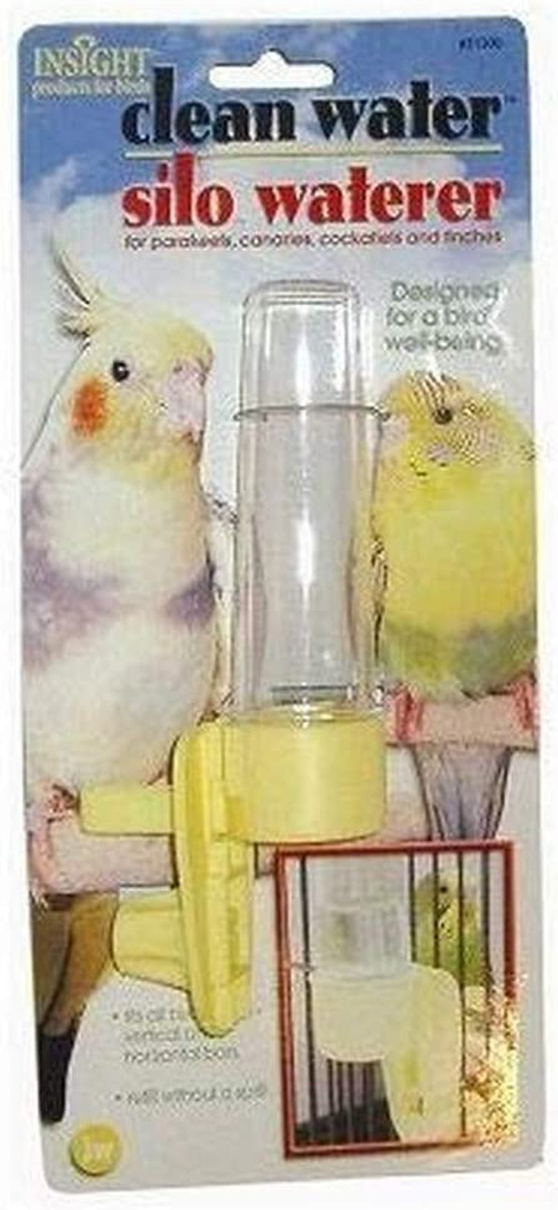 JW Clean Water Silo Bird Waterer Animals & Pet Supplies > Pet Supplies > Bird Supplies > Bird Cage Accessories > Bird Cage Food & Water Dishes JW Pet Company REGULAR  