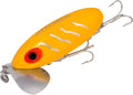 Arbogast Jitterbug Topwater Bass Fishing Lure - Excellent for Night Fishing Sporting Goods > Outdoor Recreation > Fishing > Fishing Tackle > Fishing Baits & Lures Pradco Outdoor Brands Yellow G600 (2 1/2 in, 3/8 oz) 