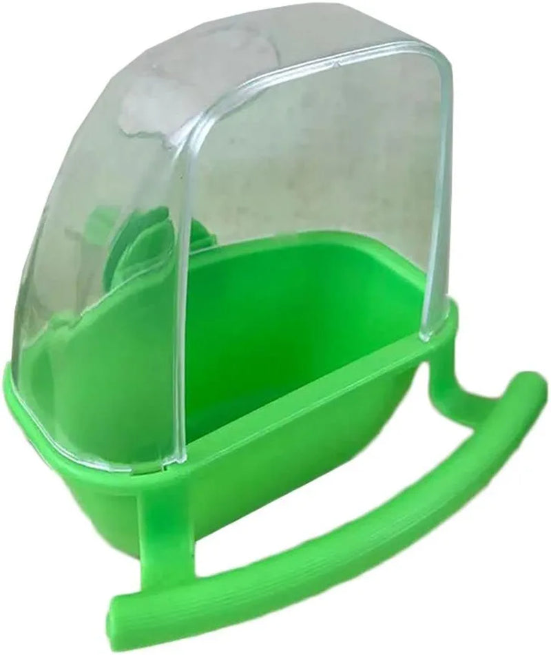 ZYDL 1 Pcs Bird Cage Feeder Parrot Birds Water Hanging Bowl Parakeet Feeder Box Birds Watering Bowl Pet Cage Plastic Food Container Bird Supplies(White) Animals & Pet Supplies > Pet Supplies > Bird Supplies > Bird Cage Accessories > Bird Cage Food & Water Dishes ZYDL Green,White,Brown  