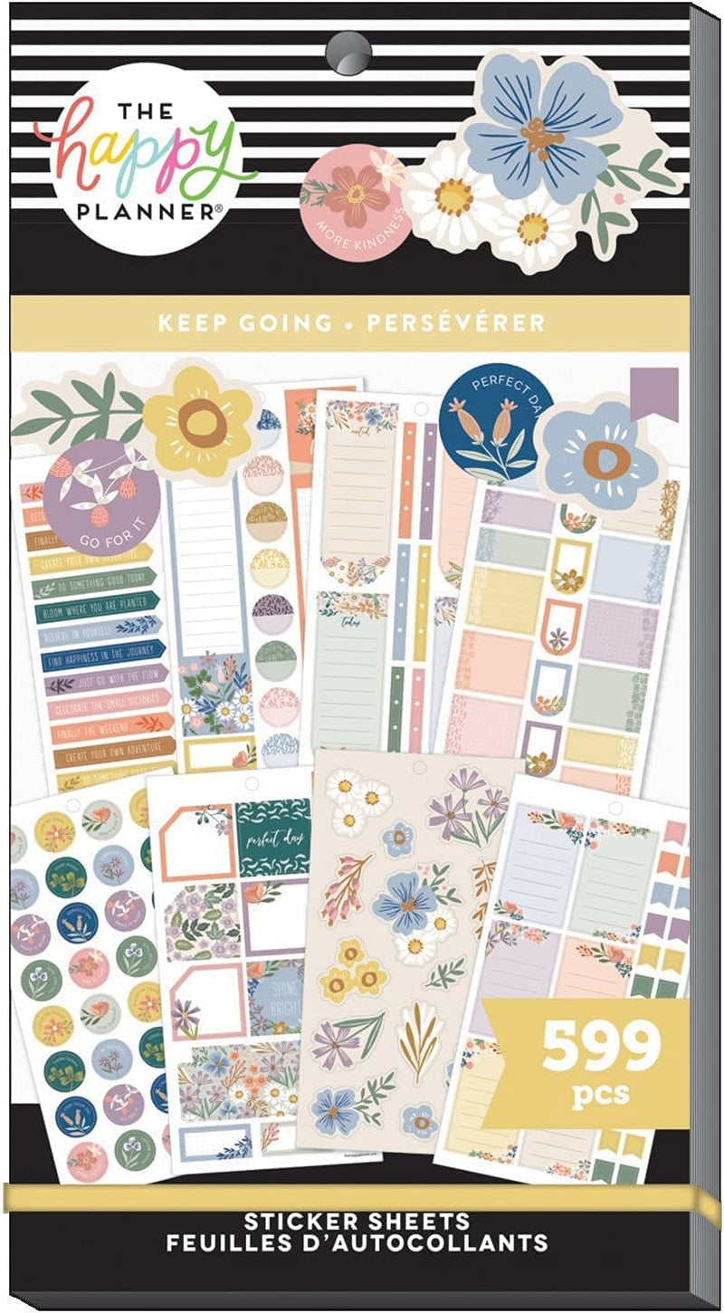 The Happy Planner Sticker Pack for Calendars, Journals and Projects –Multi-Color, Easy Peel – Scrapbook Accessories – Enjoy the Little Things Theme – 30 Sheets, 732 Stickers Total Sporting Goods > Outdoor Recreation > Winter Sports & Activities The Happy Planner Keep Going  