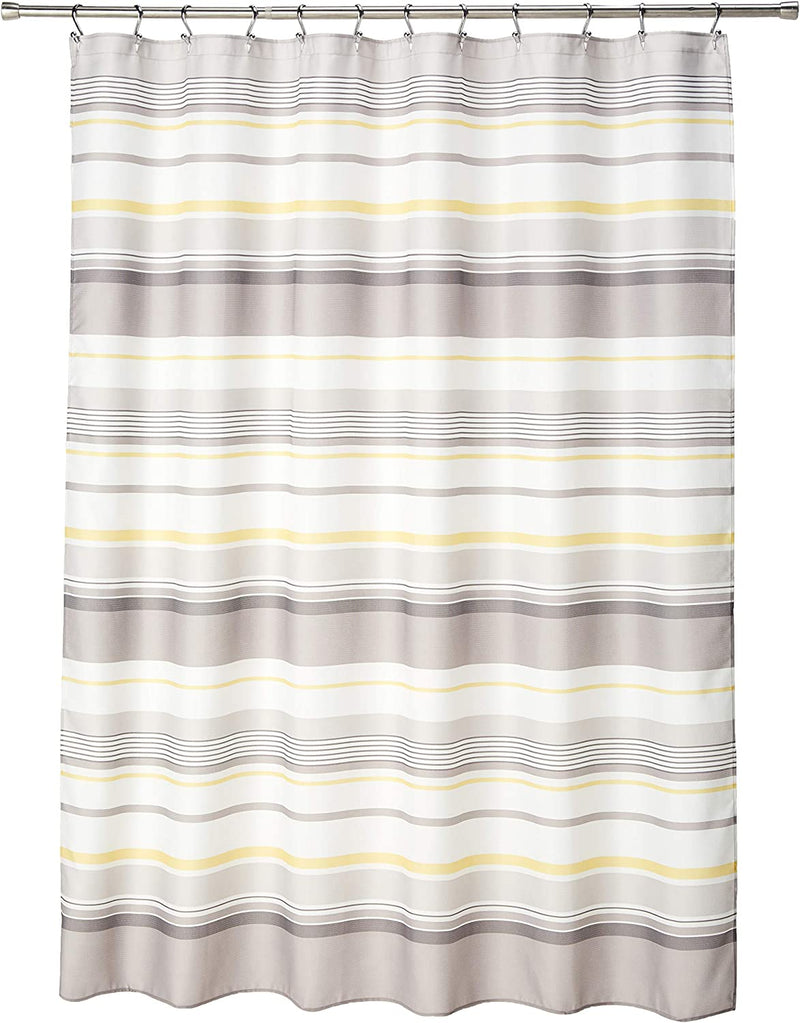 SKL HOME by Saturday Knight Ltd. - P0758000805103 Spring Garden Bath Towel, White, Bath Towel - Embroidered Home & Garden > Linens & Bedding > Towels SKL Home Shower Curtain, Striped  