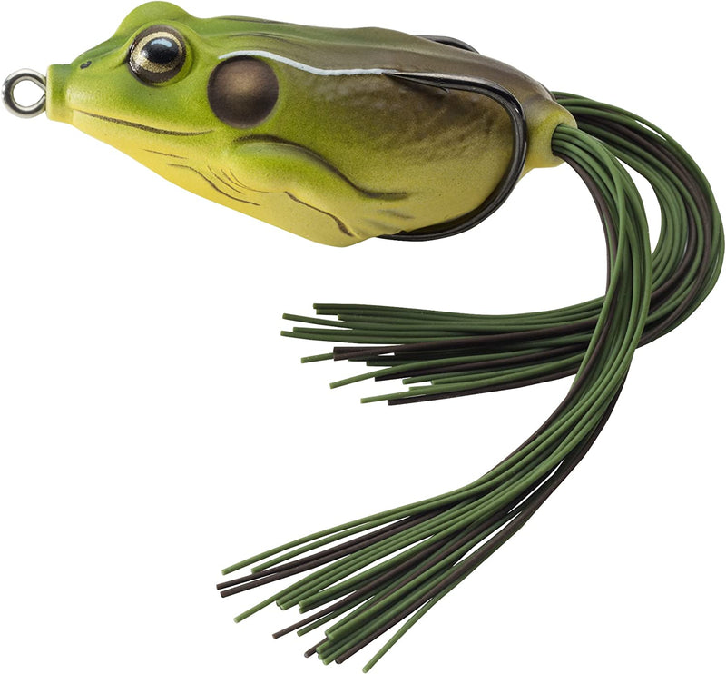Livetarget Hollow Body Frog Sporting Goods > Outdoor Recreation > Fishing > Fishing Tackle > Fishing Baits & Lures Big Rock Sports Green/Brown 2.25 Inch (Pack of 1) 