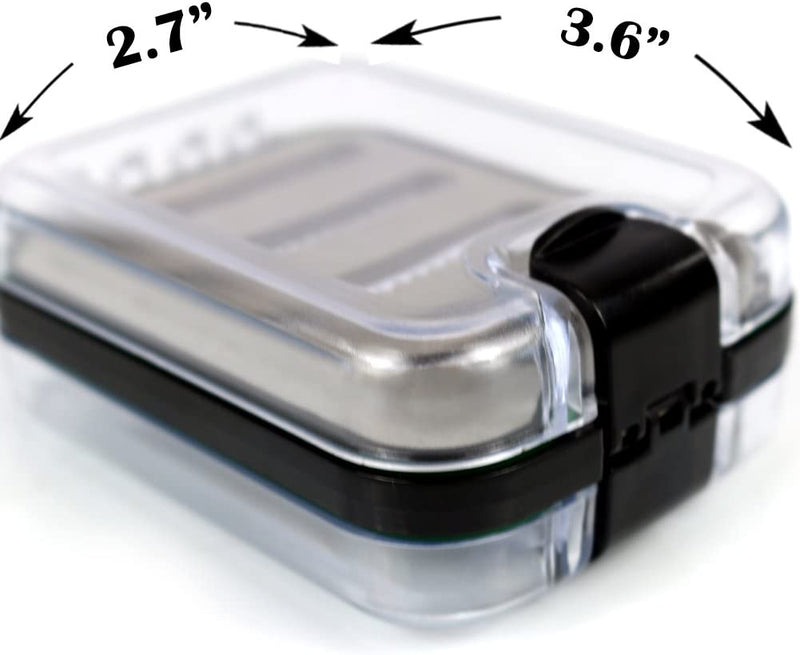 The Elixir Advenature Portable Waterprooof Multiple Compartments Fly Fishing Tackle Box Lure Lures Spoon Hook Bait Storage Box Case Sporting Goods > Outdoor Recreation > Fishing > Fishing Tackle Elixir   
