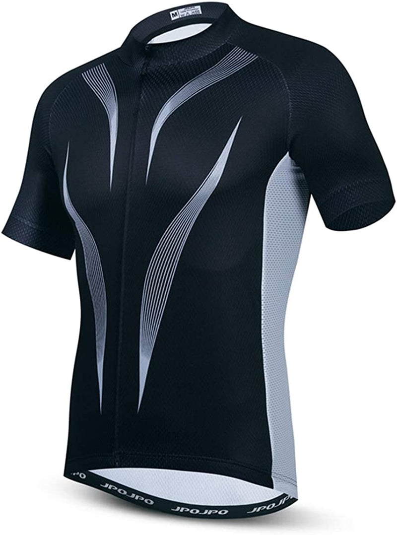 Weimostar Men'S Comfy Fitting Cool Summer Cycling Jersey with 3 Rear Pockets- Moisture Wicking, Breathable Sporting Goods > Outdoor Recreation > Cycling > Cycling Apparel & Accessories Weimostar Cu5045-sj X-Large 