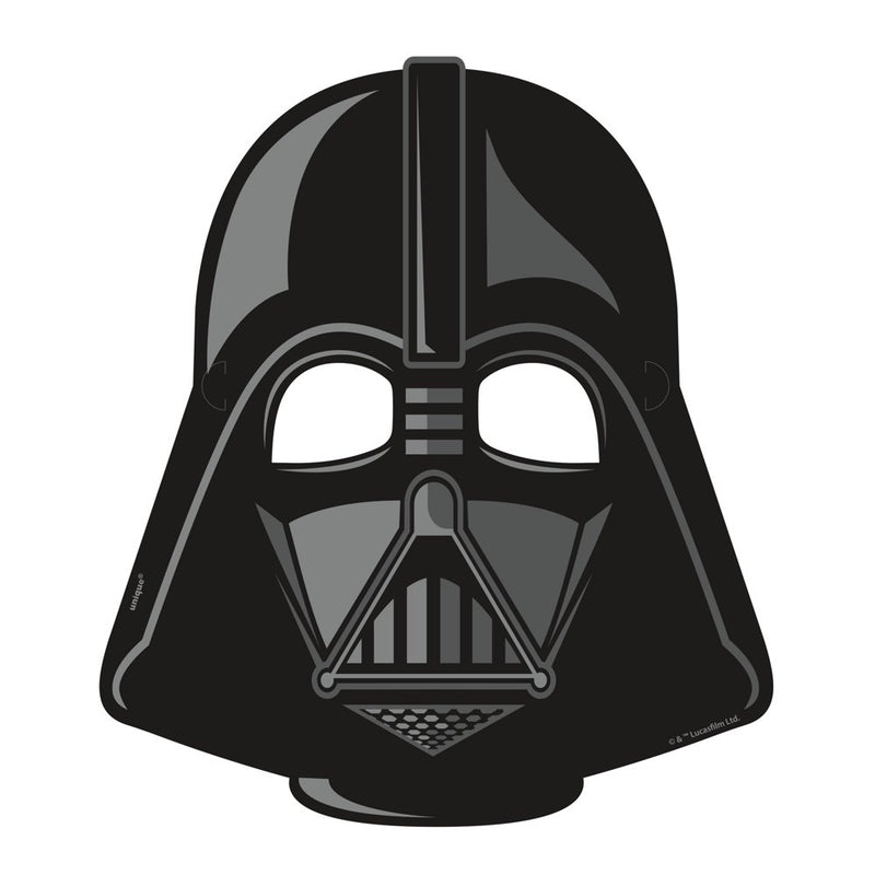 Classic Star Wars Birthday Party Masks, 16Ct Apparel & Accessories > Costumes & Accessories > Masks Unique Industries   