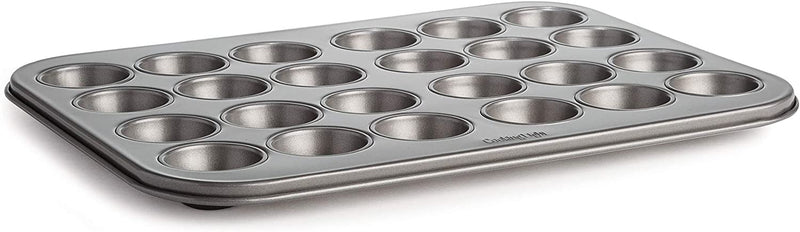 Cooking Light Heavy Duty Nonstick Bakeware Carbon Steel Baking Sheet or Cookie Sheet with Quick Release Coating, Manufactured without PFOA, Dishwasher Safe, Oven Safe, 15-Inch X 10-Inch, Gray Home & Garden > Kitchen & Dining > Cookware & Bakeware Epoca 24-Cup Mini Muffin Pan  