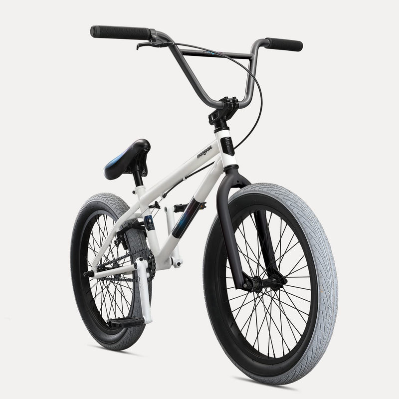 Mongoose Bmx-Bicycles Legion Intermediate Sporting Goods > Outdoor Recreation > Cycling > Bicycles Pacific Cycle, Inc. White L40 20-Inch Wheels