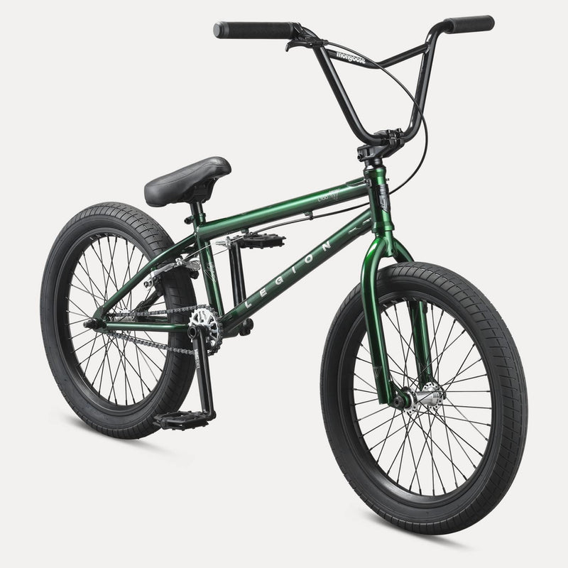 Mongoose Legion Freestyle Adult BMX Bike, Advanced Riders, Steel Frame, 20 Inch Wheels, Mens and Womens Sporting Goods > Outdoor Recreation > Cycling > Bicycles Pacific Cycle, Inc. Green L100 20-Inch Wheels