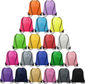 Vorspack Drawstring Backpack 100 Pieces for Party Gym Sport Trip