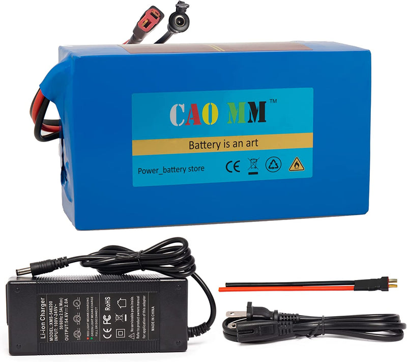 36V Battery, (2-5 Days Delivery from California) 10AH/ 14AH/ 16AH/ 20AH Lithium Battery Pack Li Ion Battery for 200-1000W Motor Electric Bike Bicycle Scooter Sporting Goods > Outdoor Recreation > Cycling > Bicycles Cao MM 36V/14AH With Chager  