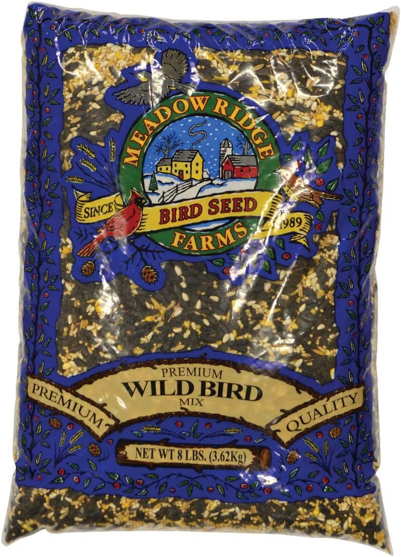 Meadow Ridge Farms Premium Wild Bird Seed Mix, 40-Pound Bag Animals & Pet Supplies > Pet Supplies > Bird Supplies > Bird Food Meadow Ridge Farms 1 Count (Pack of 1)  