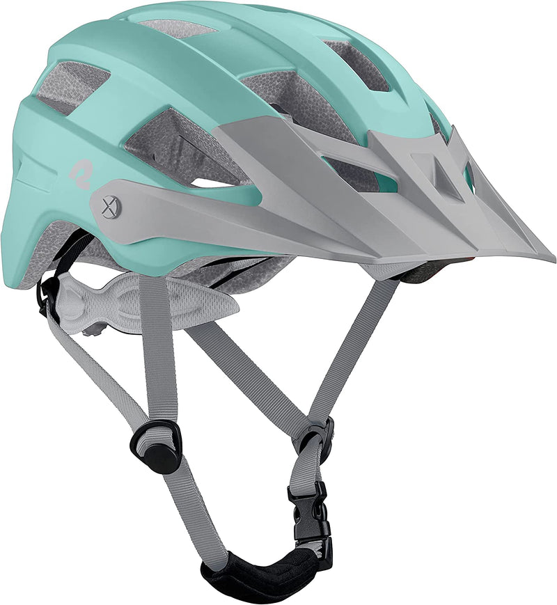 Retrospec Rowan Mountain Bike Helmet for Adults - Specialized Dirt Cycling Bicycle Helmets for Men & Women – Adjustable Size, Lightweight & Breathable Sporting Goods > Outdoor Recreation > Cycling > Cycling Apparel & Accessories > Bicycle Helmets Retrospec Matte Blue Ridge One Size 54-61cm 