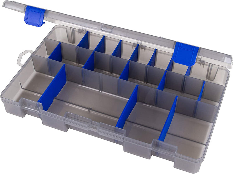 Flambeau Outdoors Zerust MAX 4004ZM Tuff Tainer-Partial Bulk Storage Compartment Section, 20 Compartments and 15 Removable Dividers-11" L X 7.25" W X 1.75" D-Fishing and Tackle Storage Utility Box Sporting Goods > Outdoor Recreation > Fishing > Fishing Tackle Flambeau Inc. 25 Compartments  