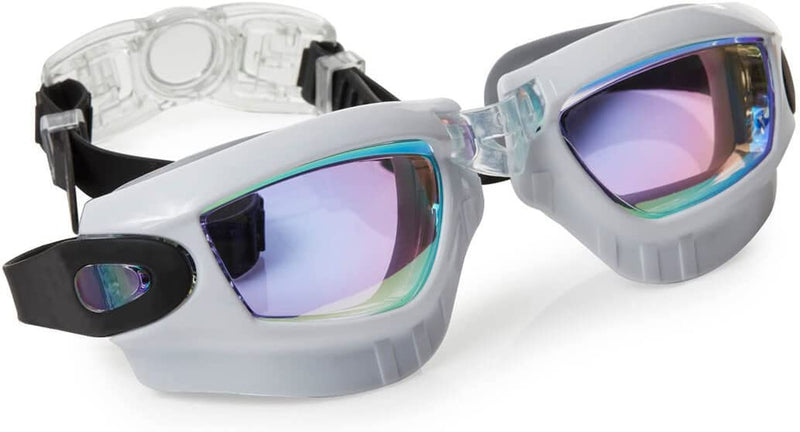 Swimming Goggles for Kids by Bling2O - anti Fog, No Leak, Non Slip and UV Protection - Fun Water Accessory Includes Hard Case (Swim Trooper White) Sporting Goods > Outdoor Recreation > Boating & Water Sports > Swimming > Swim Goggles & Masks Bling2o   