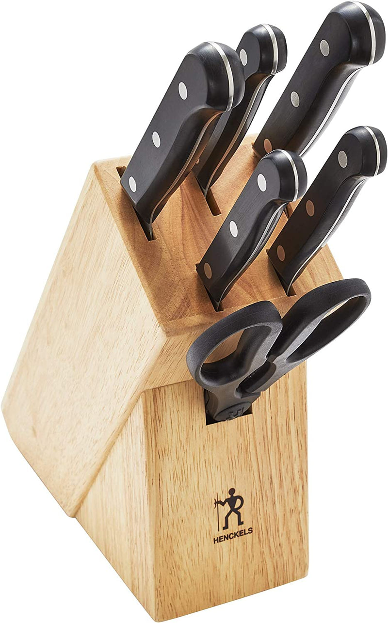HENCKELS Solution Razor-Sharp 7-Pc Knife Set, German Engineered Informed by 100+ Years of Mastery, Chefs Knife